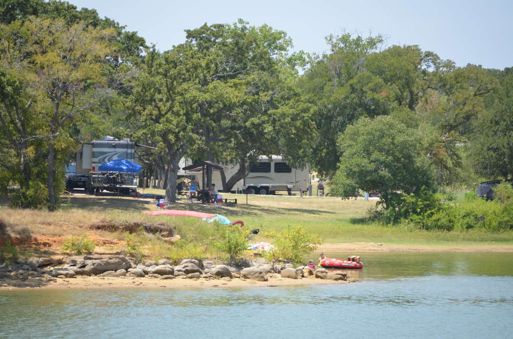 Hickory Creek Park Campgrounds Lake Lewisville